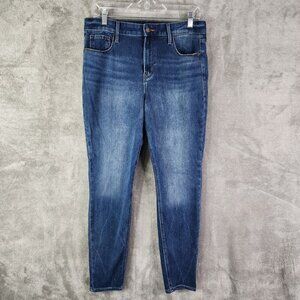 Juniors Old Navy Rockstar Super Skinny Jeans Denim Hi Rise Sculpt Stretch Size 7